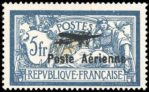 Yvert et Tellier Poste aérienne N°2 Individuel Neuf avec gomme