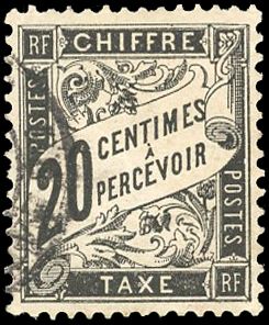 media-librarydKe3JM Yvert et Tellier Timbres-Taxe N°17 Individuel Oblitéré