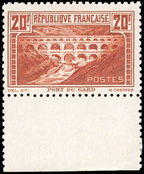 Yvert et Tellier France moderne N°262B Individuel Neuf avec gomme intacte