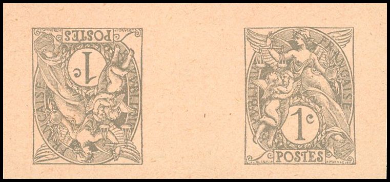 Yvert et Tellier France moderne N°107 Paire Neuf sans gomme