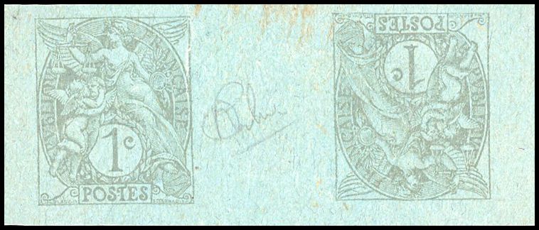 Yvert et Tellier France moderne N°107 Paire Neuf sans gomme