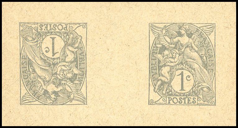 Yvert et Tellier France moderne N°107 Paire Neuf sans gomme