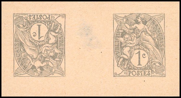 Yvert et Tellier France moderne N°107 Paire Neuf sans gomme