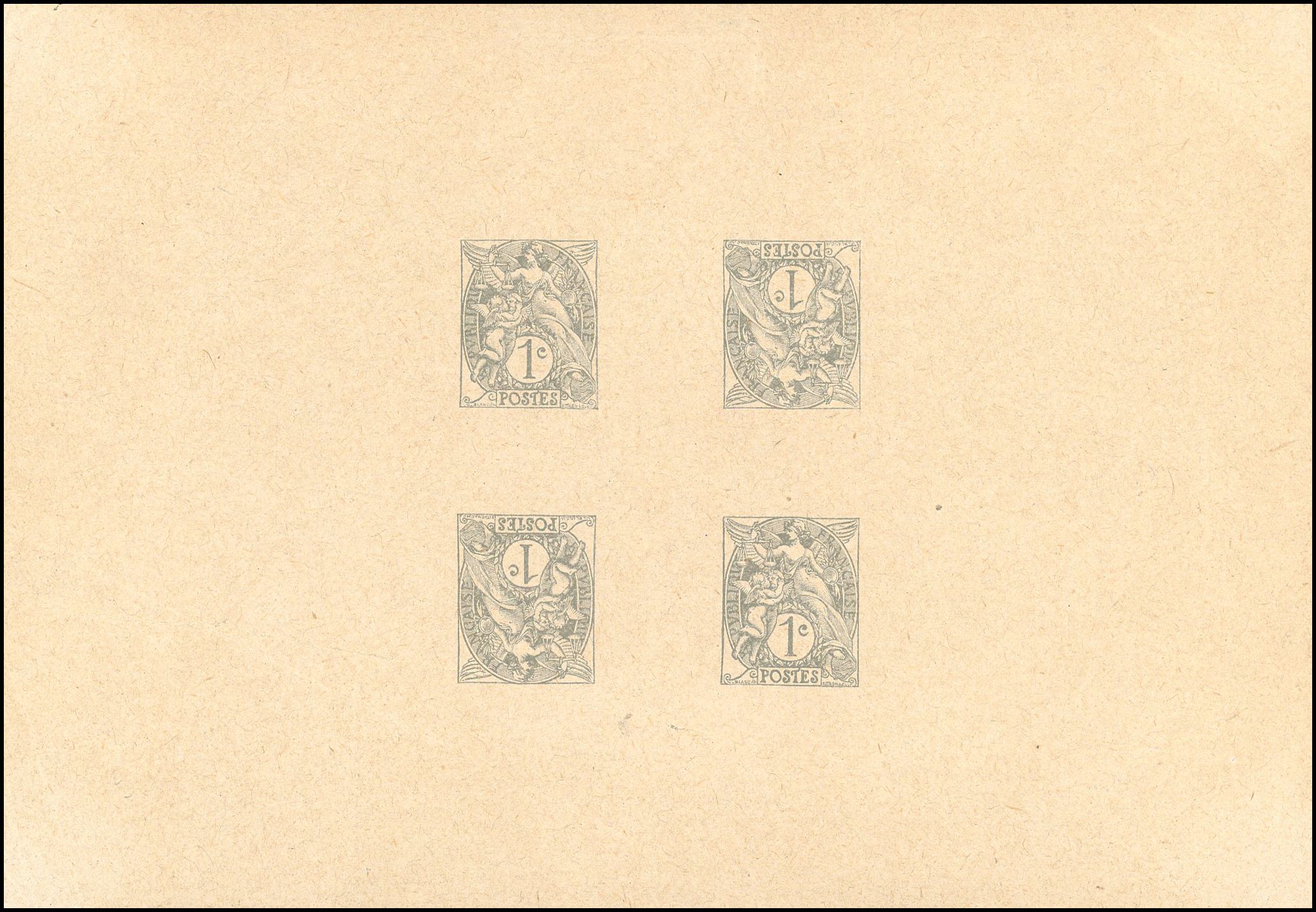 Yvert et Tellier France moderne N°107 Bloc de 4 Neuf sans gomme
