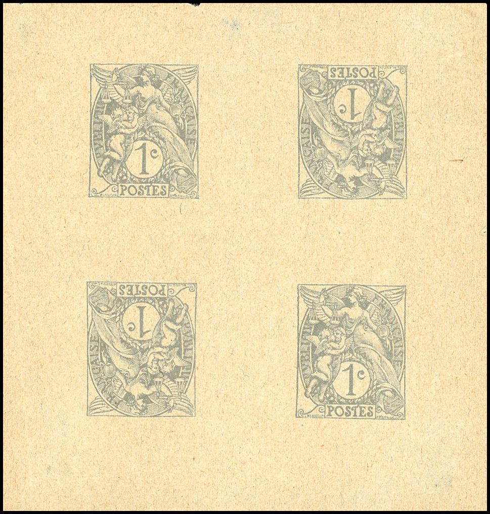 Yvert et Tellier France moderne N°107 Bloc de 4 Neuf sans gomme
