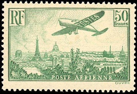 Yvert et Tellier Poste aérienne N°14 Individuel Neuf avec gomme intacte