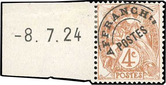 Yvert et Tellier France moderne N°110 Individuel Neuf avec gomme