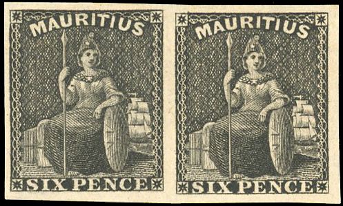 Stanley Gibbons MAURITIUS N°32 Paire Neuf sans gomme