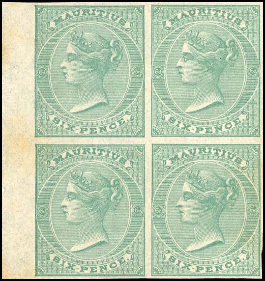 Stanley Gibbons MAURITIUS N°49 Bloc de 4 Neuf sans gomme