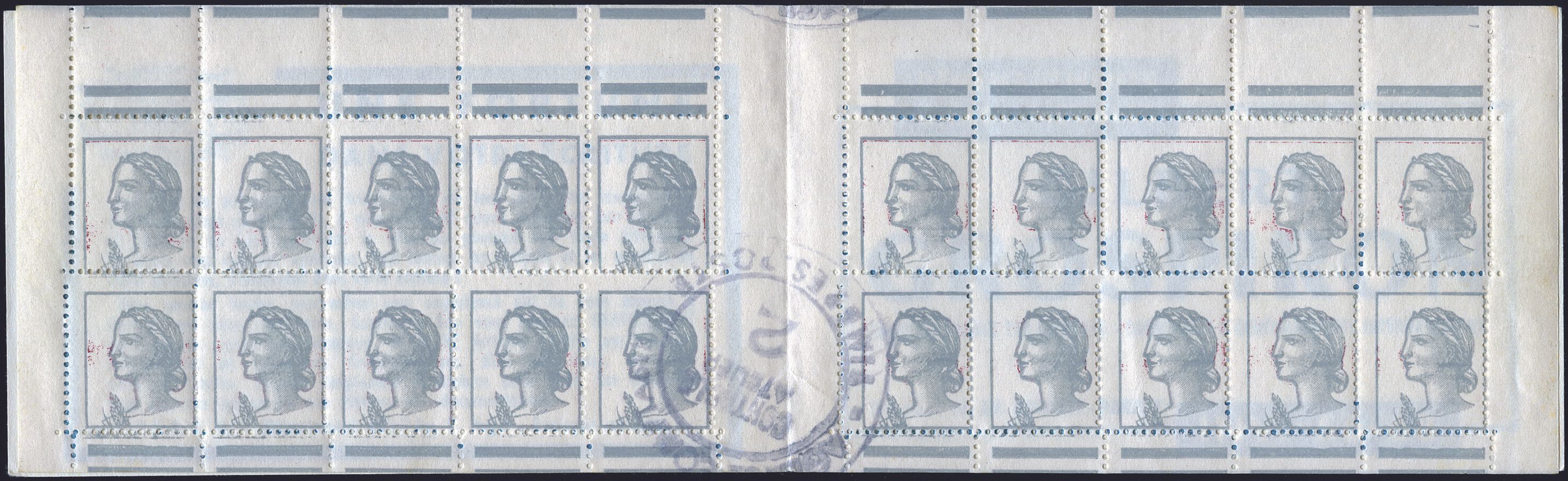 Yvert et Tellier Carnets N°1263-C3 Multiple Neuf avec gomme